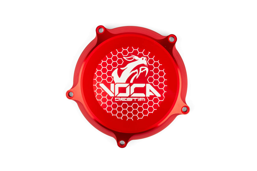 Beta RR Enduro 50 2T - Cache d'embrayage Noir Rouge
