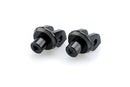 APRILIA RS 660 FACTORY [2025] – Adapter Fußrasten- Gummipad "Rider" – Schwarz-1
