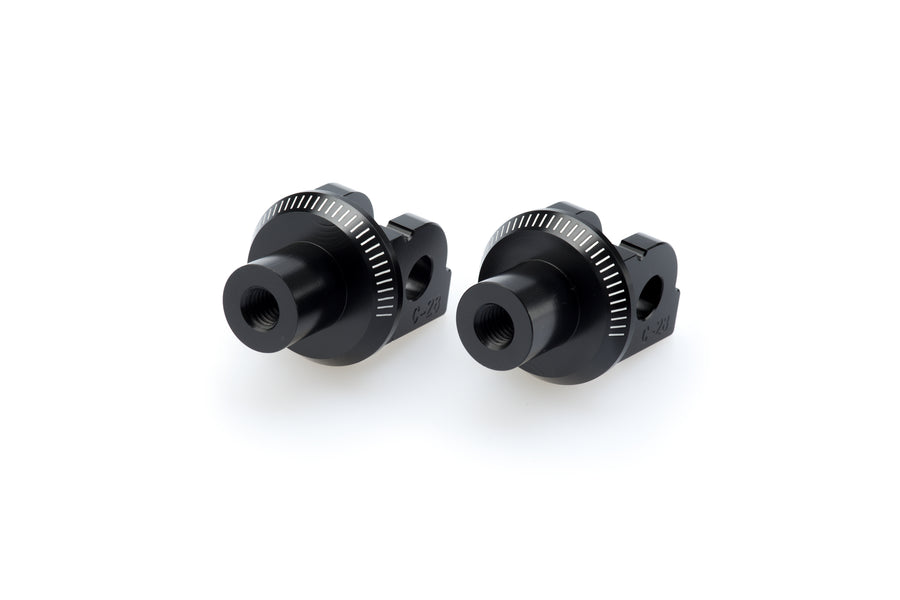BMW S 1000 R [2025] – Adapter footrest rubber pad “Rider” – black