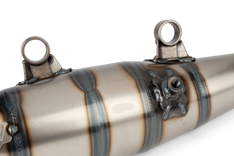 Aprilia SR Netscaper 50 2T LC - Exhaust R Blue