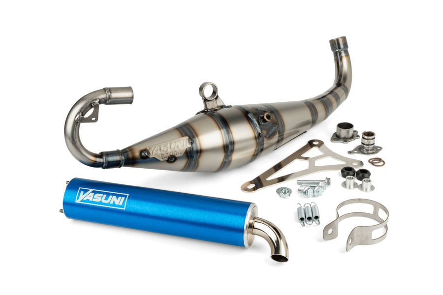 Aprilia SR Netscaper 50 2T LC - Pot d'échappement C21 Bleu