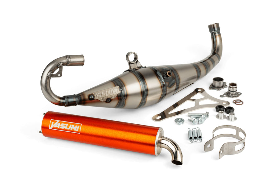 Aprilia SR Netscaper 50 2T LC - Pot d'échappement C21 Orange