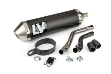 Fantic XE 50 2T - Silencieux arrière X-Fight Carbone