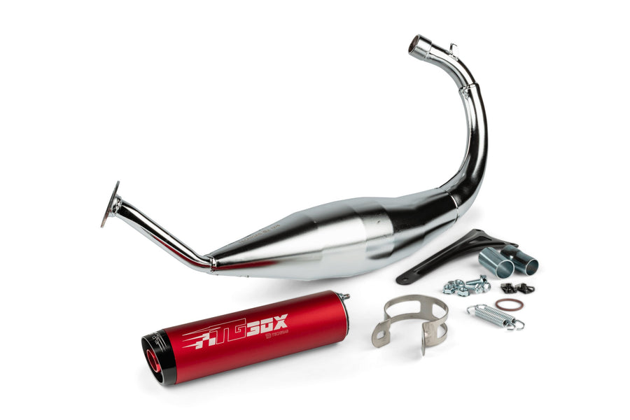 Beta RR Enduro 50 2T - Pot d'échappement XS 2 chromé
