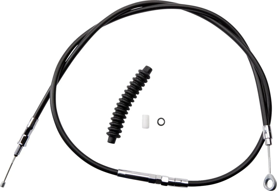 harley davidson fls [DRAG SPECIALTIES] - Câble d'embrayage en vinyle noir haute performance