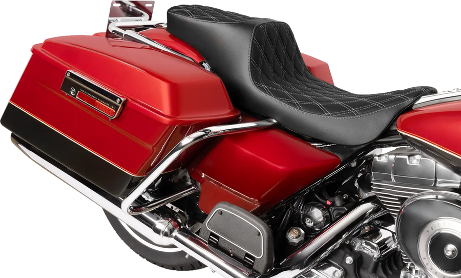 harley davidson flhr [DRAG SPECIALTIES] – Performance Predator-Doppelsitzbank