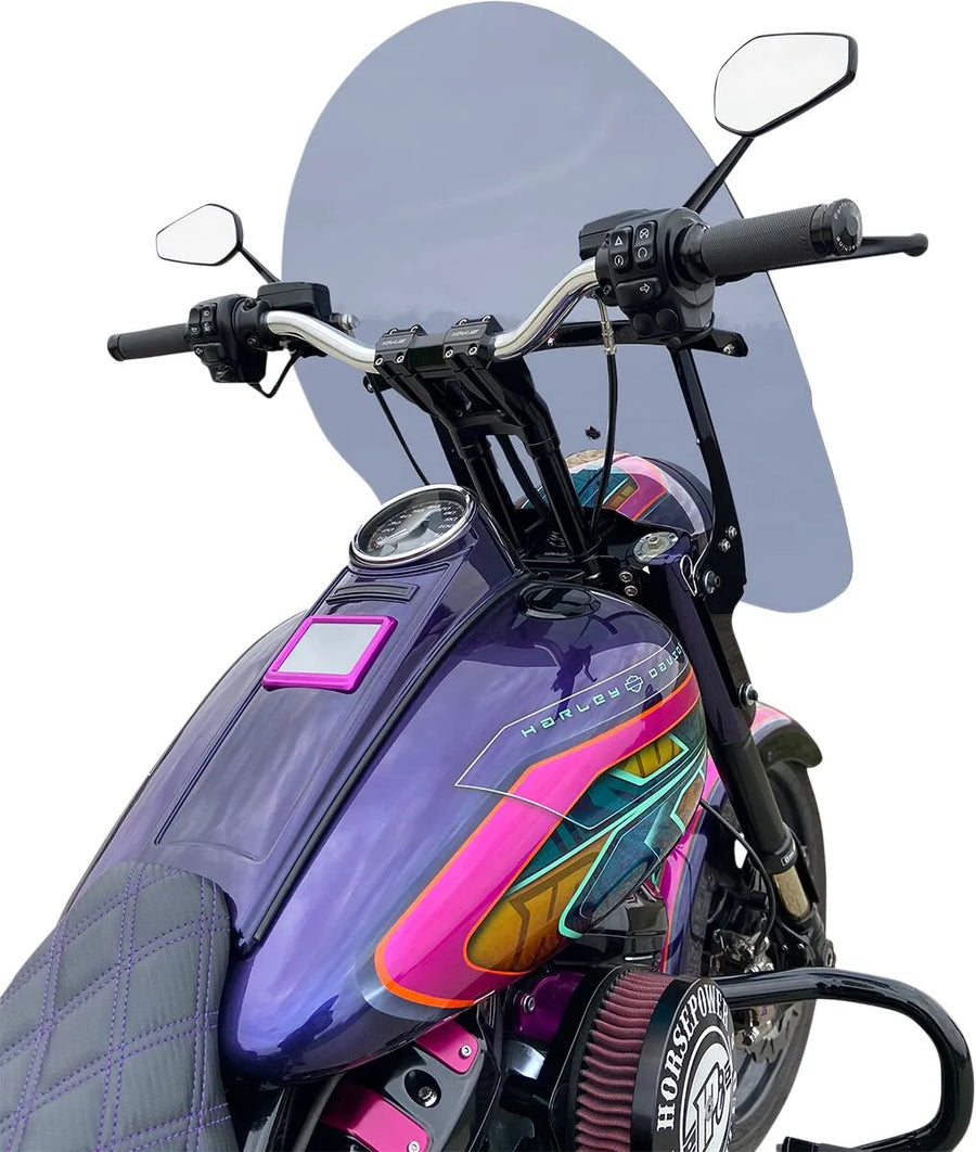 harley davidson flde [KLOCK WERKS] – Pare-brise panneau publicitaire Flare™