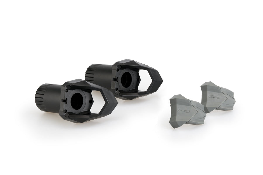 KTM 390 DUKE [2025] – Sturzpads R19 – Schwarz