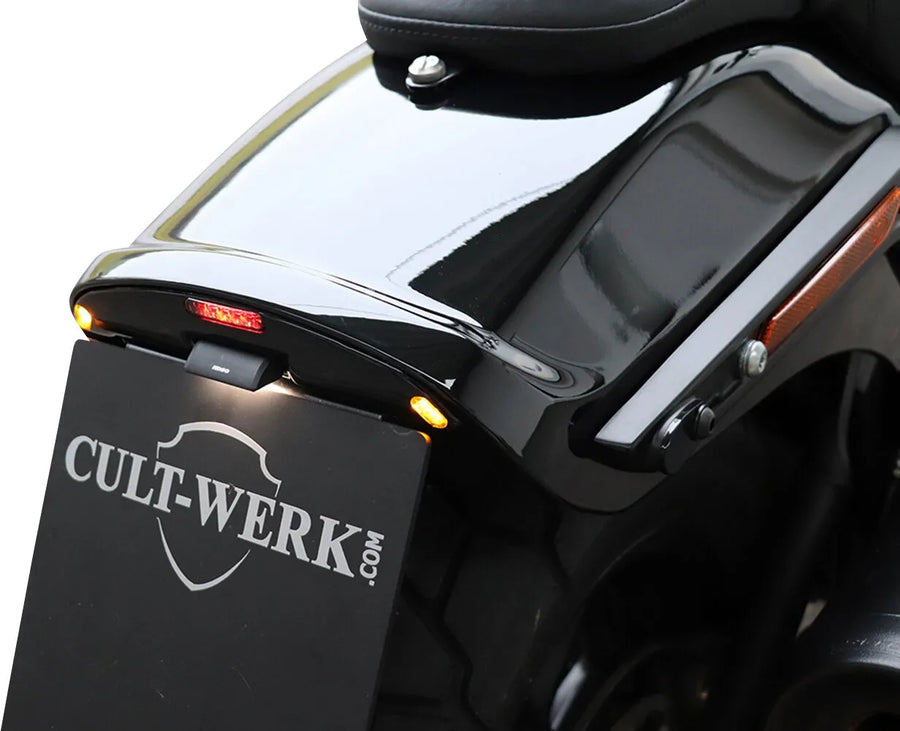 harley davidson fxfb [CULT WERK] – Kennzeichenhalterung