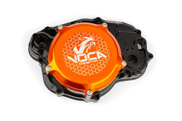 Fantic XE 50 2T - Kupplungsdeckel Schwarz Orange