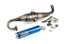 Aprilia SR Netscaper 50 2T LC - Pot d'échappement Handmade 70 bleu