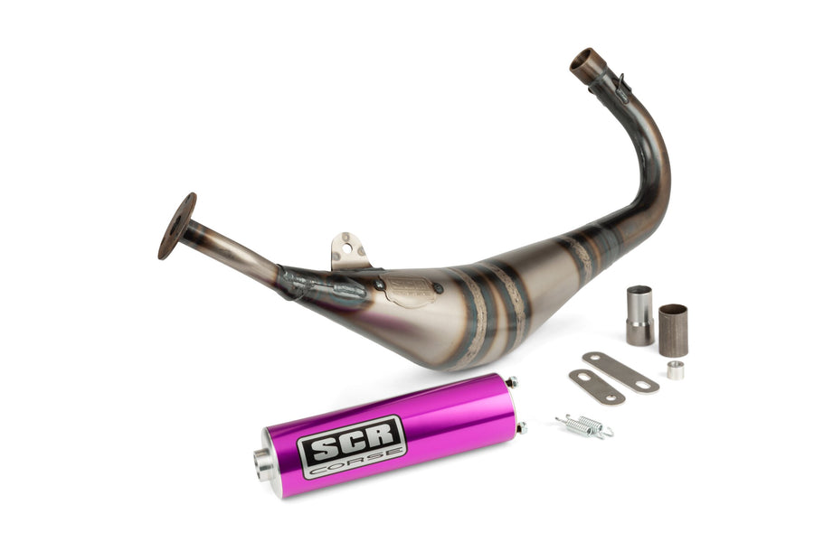 Beta RR Track 50 2T - Pot d'échappement Handmade 50-70 violet