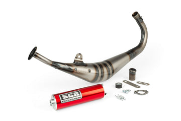 Aprilia RX 50 2T D50B1 [2006–] - Pot d'échappement fait main 50-70 rouge
