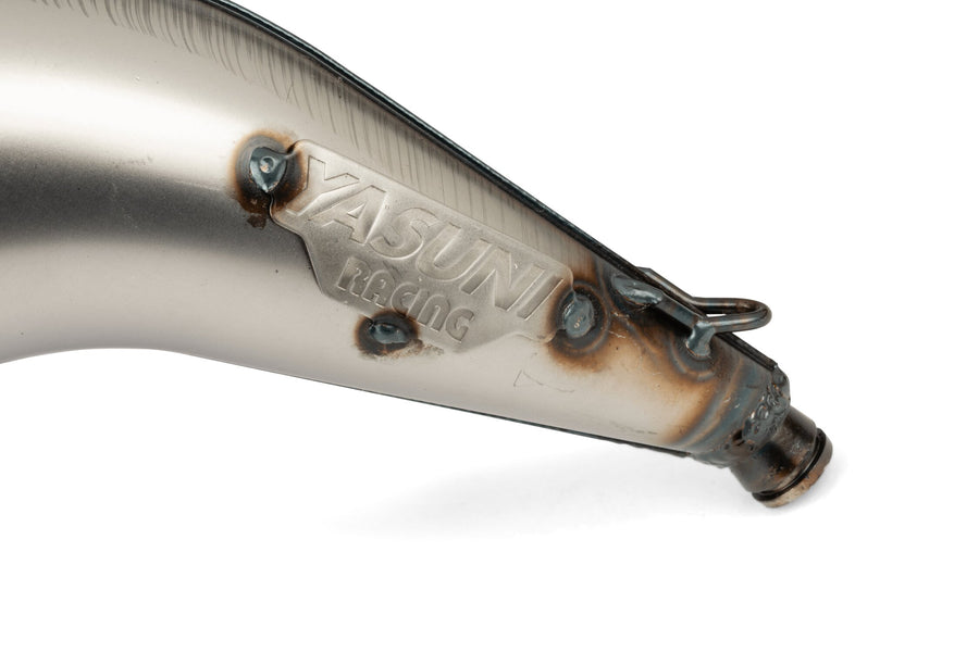 Beta RR Enduro 50 2T - Exhaust Cross ML Blue Left