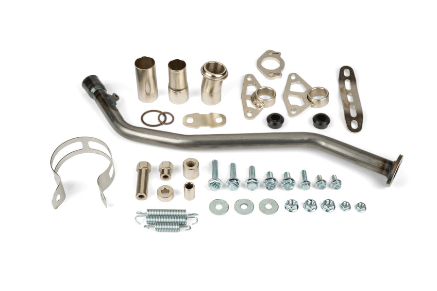 Beta RR Enduro 50 2T - Exhaust Cross ML Purple Left