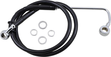 harley davidson fxsb [DRAG SPECIALTIES] – Verlängerte Edelstahl-Bremsleitung - 0