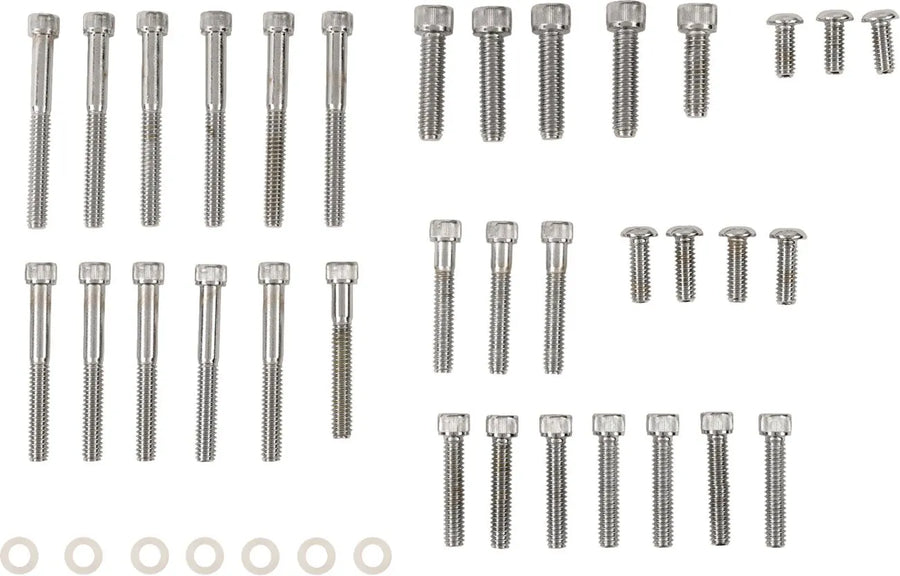 harley davidson fxsts [DRAG SPECIALTIES] – Satz Schrauben für Nockenwellen-/Primär-/Getriebeabdeckung