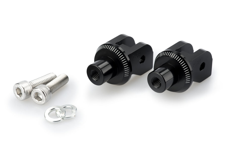 DUCATI SUPERSPORT 950 S [2025] – Adapter Beifahrer Fußrasten- Gummipad – Schwarz