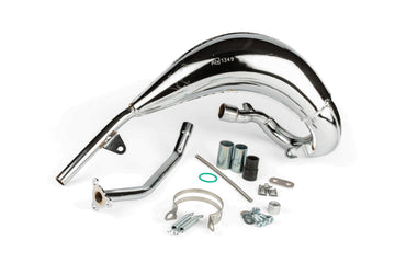 Beta RR Enduro 50 2T - Exhaust Cross chrome plated 50/70cc