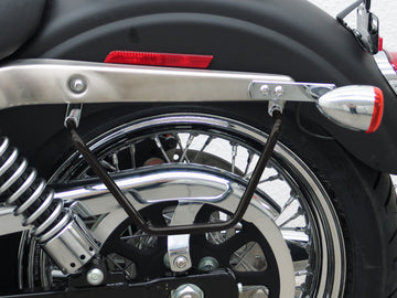Modèles de Harley Davidson Dyna 2006-2017 à l'exception de Dyna Street Bob (FXDB) 2009-2017 [2006-2017] -packing Bags, noir