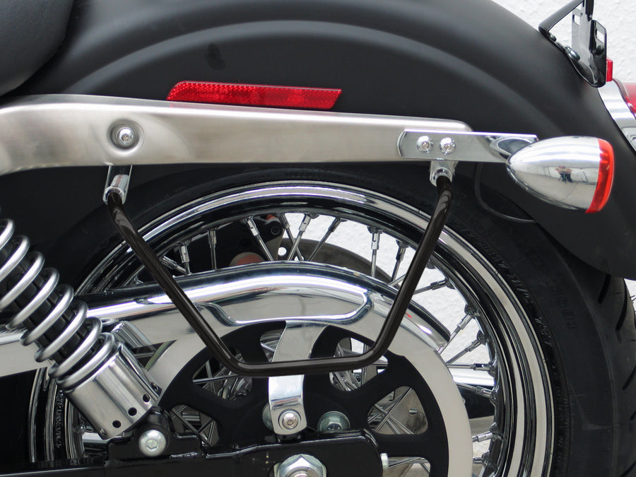 Modèles de Harley Davidson Dyna 2006-2017 à l'exception de Dyna Street Bob (FXDB) 2009-2017 [2006-2017] -packing Bags, noir