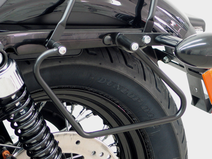 Harley Davidson Sportser Evo 883/1200 [2004-2020] - support de sac d'emballage, noir