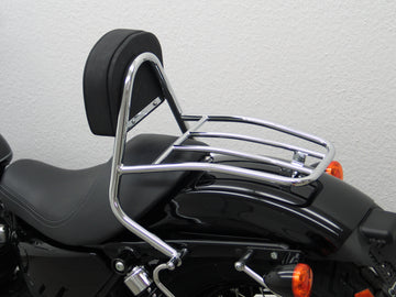 Harley Davidson Sportser EVO 883/1200 (Custom [2004-2020] - Bar sissy chauffeur avec oreillers et porte-bagages