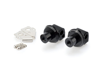 BMW R 1200 GS [2003] – Adapter passenger footrest rubber pad – black