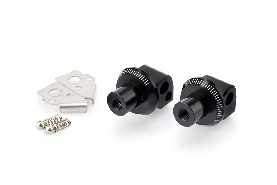 BMW R 1200 GS [2003] – Adapter Beifahrer Fußrasten- Gummipad – Schwarz