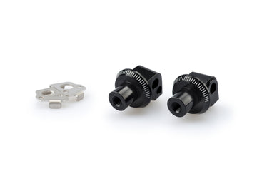 BMW R 1250 GS ADVENTURE [2024] – Adaptateur repose-pieds passager en caoutchouc – noir