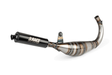 Fantic XE 50 2T - Exhaust S Race 85-100 Low-Mount Black
