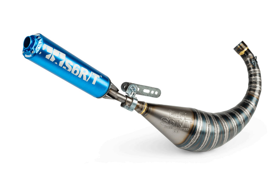 Beta RR Enduro 50 2T - Pot d'échappement R/T 70 - 80 Bleu