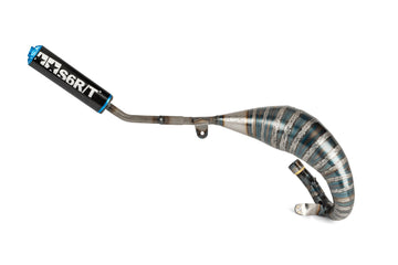 Beta RR Enduro 50 2T - Pot d'échappement R/T 70 - 80 Noir / Bleu