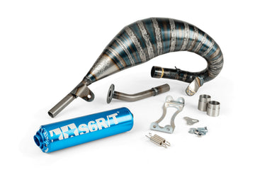 Beta RR Enduro 50 2T - Pot d'échappement R/T 70 - 80 Bleu