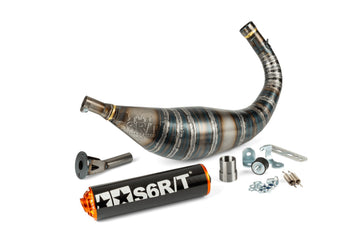 Beta RR Enduro 50 2T - Pot d'échappement R/T 80-90 Noir / Orange