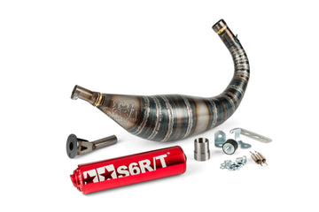 Beta RR SM 50 2T - Exhaust R/T 80-90 Red