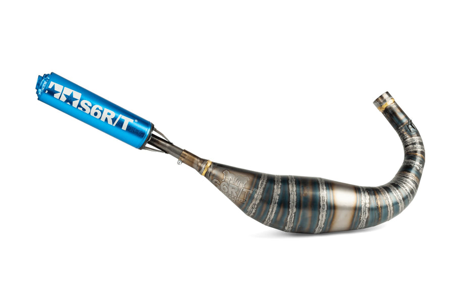 Beta RR SM 50 2T - Pot d'échappement R/T 90-100 Bleu
