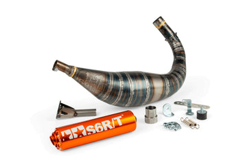 Fantic XE 50 2T - Auspuff R/T 90-100 Orange
