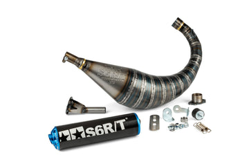 Aprilia SX Factory 50 2T - Exhaust R/T 70-80 Black/Blue