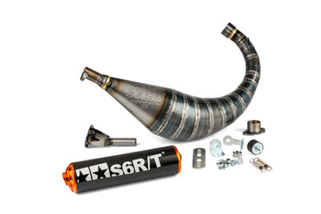 Aprilia RX Enduro 50 2T D50B0 [2007–] - Exhaust R/T 70-80 Black Orange