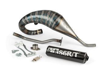 Aprilia SX SM 50 2T D50B0 [2007–] - Exhaust R/T High Black