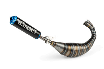 Derbi Senda X-Race SM '05 - '10 50 2T D50B0 - Auspuff 90-100 Schwarz / Blau