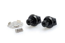 SUZUKI DL 800 V-STROM [2025] – Adapter passenger footrest rubber pad – black-3
