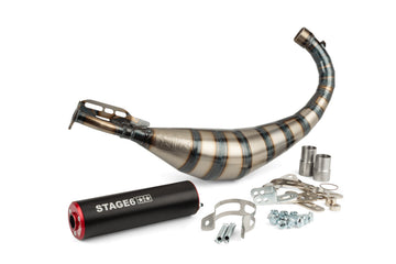 Beta RR-T SM 50 2T - Pot d'échappement Streetrace 80-90 Rouge