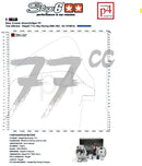Aprilia RX 50 2T D50B1 [2006–] - Engine pack Big Racing 77cc
