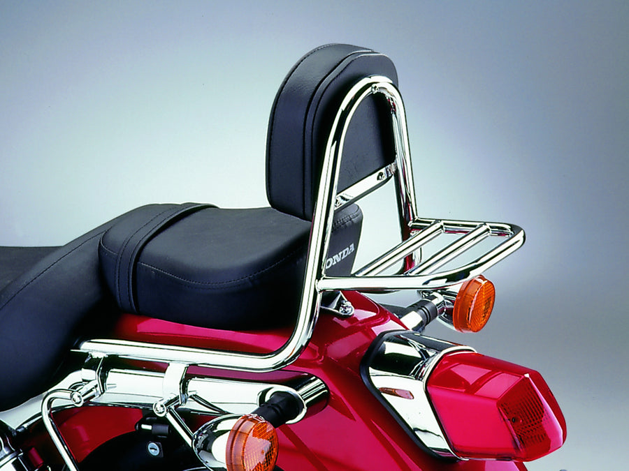 Honda VT 125 Shadow [1999-2007] - Sissy Bar aus Rohr mit Kissen und Gepäckträger