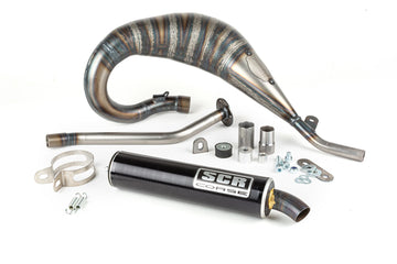 Beta RR Enduro 50 2T - Pot d'échappement fait main Cross 50-70 noir