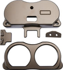 harley davidson fltruse [LA CHOPPERS] - Dual Gauge Bracket for Performance Risers-1