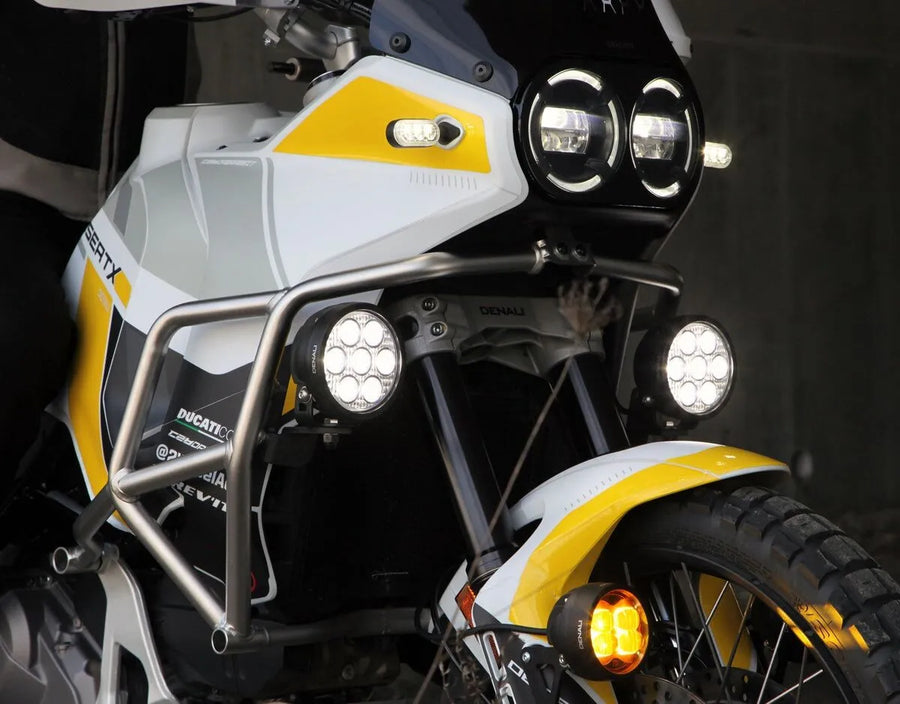 Ducati DesertX [DENALI] – position light bracket front view