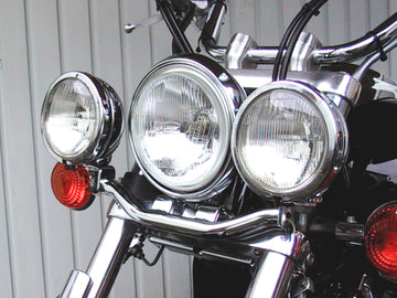 Yamaha XVS 650 Drag Star [1996-2003] - porte-lampe pour phares supplémentaires